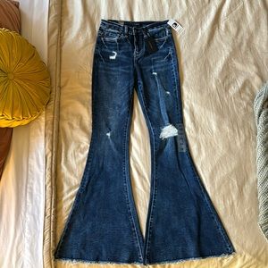 Bell bottom jeans